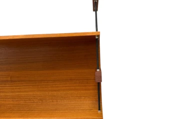Mid-Century Modern Wall Mounted Shelf by Walter Wirtz for Wilhelm Renz, 1960s